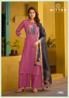Gopika By Mittoo Dhabu Cotton Kurti With Bottom Dupatta 